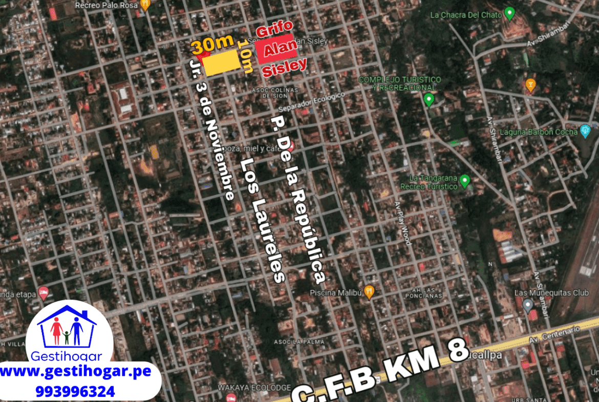 SE VENDE CASA EN PUCALLPA EN KM 8 (300 M2)