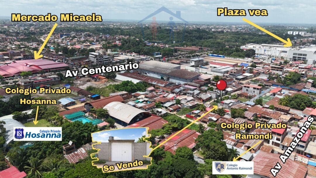 Casa en venta con losa lista para segunda planta — zona céntrica de Pucallpa