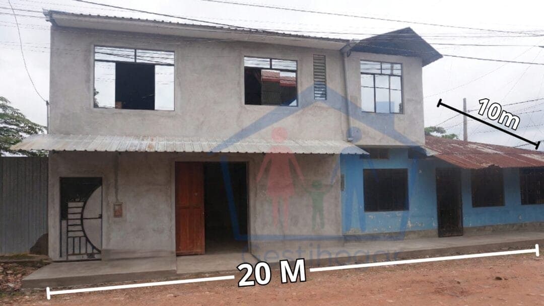 Casa en Esquina A 1 cuadra del chifa Panda, a 1 cuadra de Av Miraflores. Pucallpa